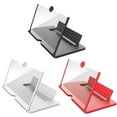 thumbnail image 7 of Phone Screen Amplifier 12 Inch Screen Magnifier for Smartphone HD Video Movie Magnifying Glass Stand with Foldable Pull-out Design for All Mobile Phones Red, 7 of 7