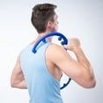 thumbnail image 5 of Body Back Buddy Elite Handheld Manual Massage Cane USA Made-Full Body Pressure & Trigger point massage tool for Deep Tissue Pain Relief -Dual Massage Hooks for Back, Shoulder, Neck (2.1 Blue), 5 of 8
