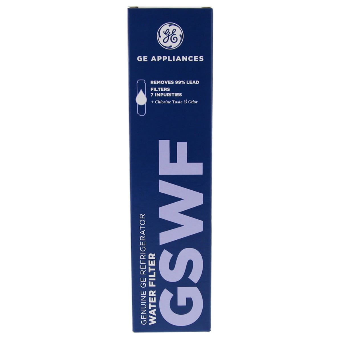GE GSWF SmartWater Slim Refrigerator Water Filter (2-Pack)