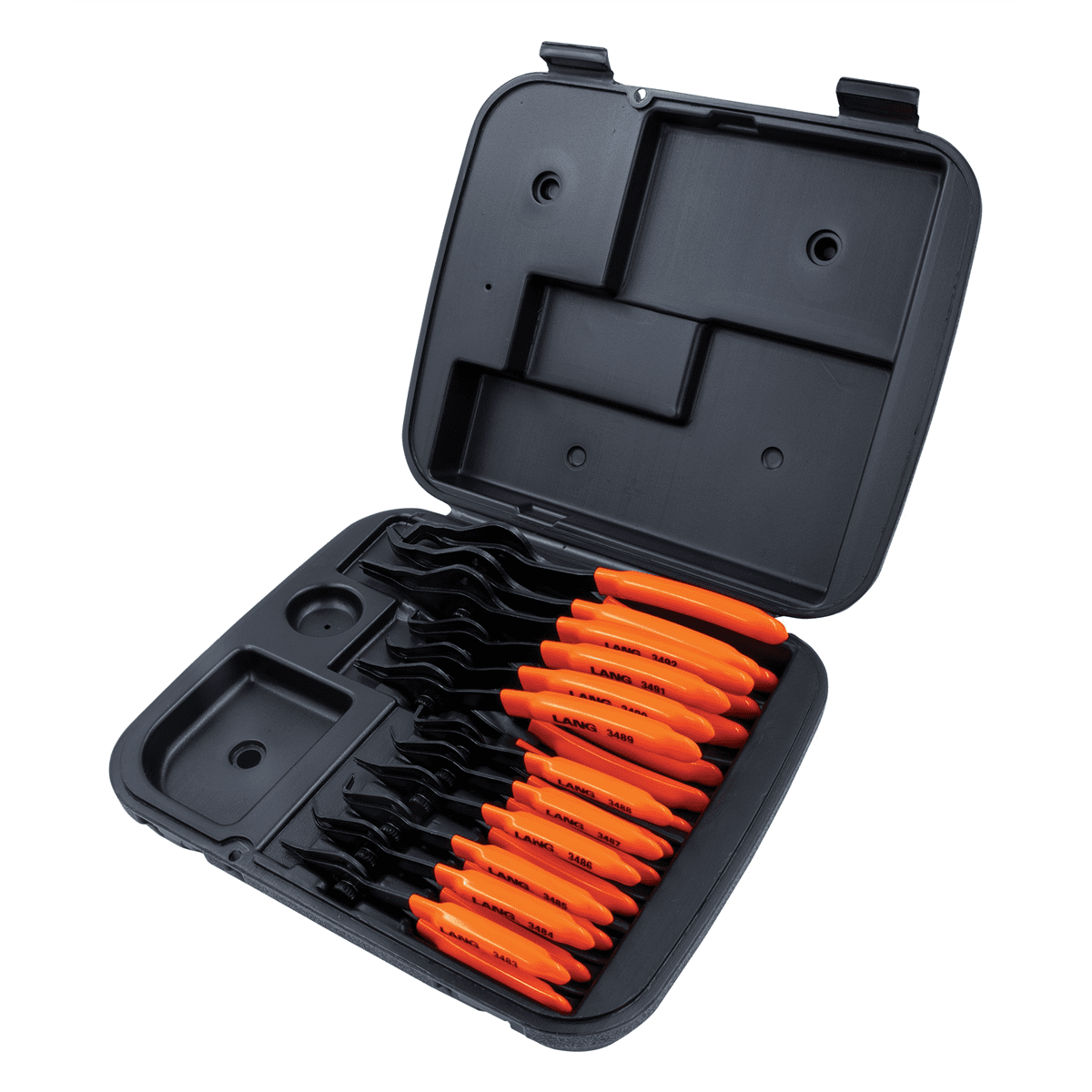 Lang 3495 12-Piece Combination Internal and External Retaining Ring Pliers Set