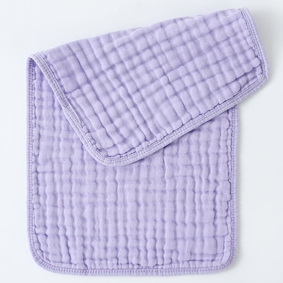 Baby Bibs Burp Cloth Set for - Large 6-Layer Towel Style Baby Burp Towel