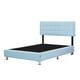 thumbnail image 3 of Box Base Cama Matrimonial + Cabecera Catania Dicasa Azul Cielo, 3 of 8