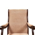 thumbnail image 4 of Furniture of America Rivers Traditional Wood Padded Rocking Chair in Antique Oak, 4 of 6
