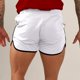 thumbnail image 4 of pstuiky Abreviatura para hombres, Pantalones cortos de fitness para hombre, de color liso, con bolsillos y vendaje para correr, culturismo y entrenamiento Pantalones cortos de golf, 4 of 5