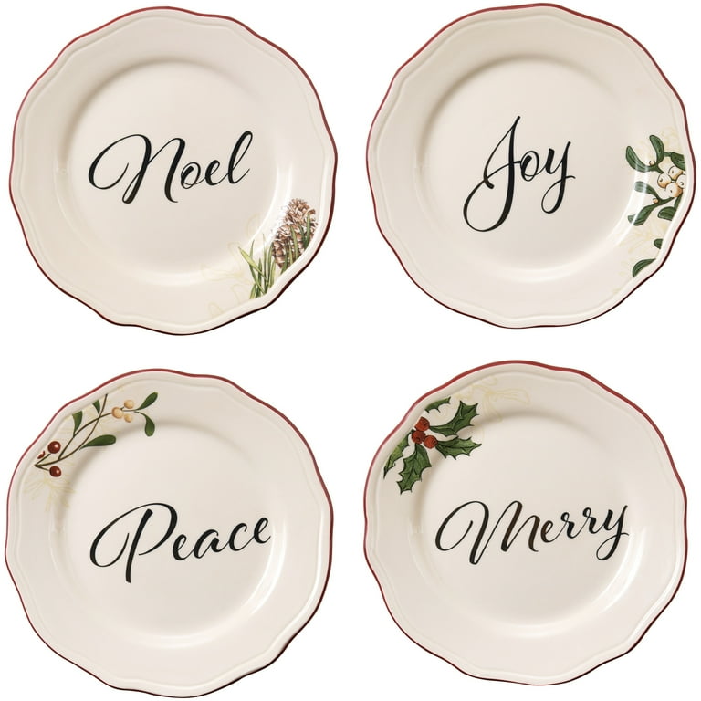 Walmart christmas dishes clearance better homes and gardens