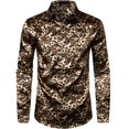 thumbnail image 4 of Camisas de leopardo 2024, camisas de moda para hombre, camisas hawaianas de manga larga, blusas de playa cubanas, ropa para hombre, camisas con botones, ropa de calle, 4 of 5