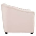 thumbnail image 2 of Modway Announce Modern Performance Velvet Tufted Armchair in Pink, 2 of 3