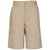 Real School Boys School Uniform Flat Front Shorts, Sizes 4-16