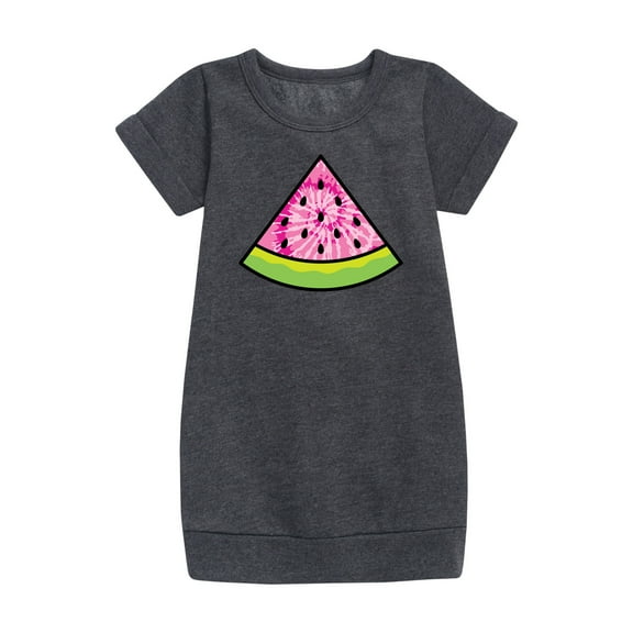 Instant Message - Tie Dye Watermelon - Toddler & Youth Girls Fleece Dress