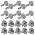 thumbnail image 2 of 10 PCS Grey Plastic Parcel Shelf Clip Early Type End For Nissan Juke 799161KA3A, 2 of 5