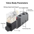 thumbnail image 4 of Válvula Solenoide, Válvulas De Control Neumáticas IP65 A Prueba De Agua 0.15-0.8MPa Buen Sellado Para La Industria De Robots Para Procesamiento De Maquinaria, 4 of 7