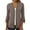 Khaki, variant on Patlollav Womens Button Cardigan Puff Sleeve Loose Cover Up Blouse Tops on Ladies