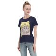 thumbnail image 4 of T-Shirt Basique à Manches Courtes pour Femmes Sailor Moon Q Edition Tsukiha, 4 of 6