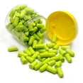thumbnail image 4 of 50 Pairs Soft, Reduction Earplugs Protector Garsent Digital Video Foams Ear Plug Noise Peephole Camera for Sleeping LearningLight Green, 4 of 8