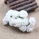 thumbnail image 3 of Advancent 12 rosas de espuma artificiales, cabezas de flores falsas, ramo de boda, fiesta, decoración del hogar, bricolaje Kits de decoración para fiestas blanco, 3 of 6