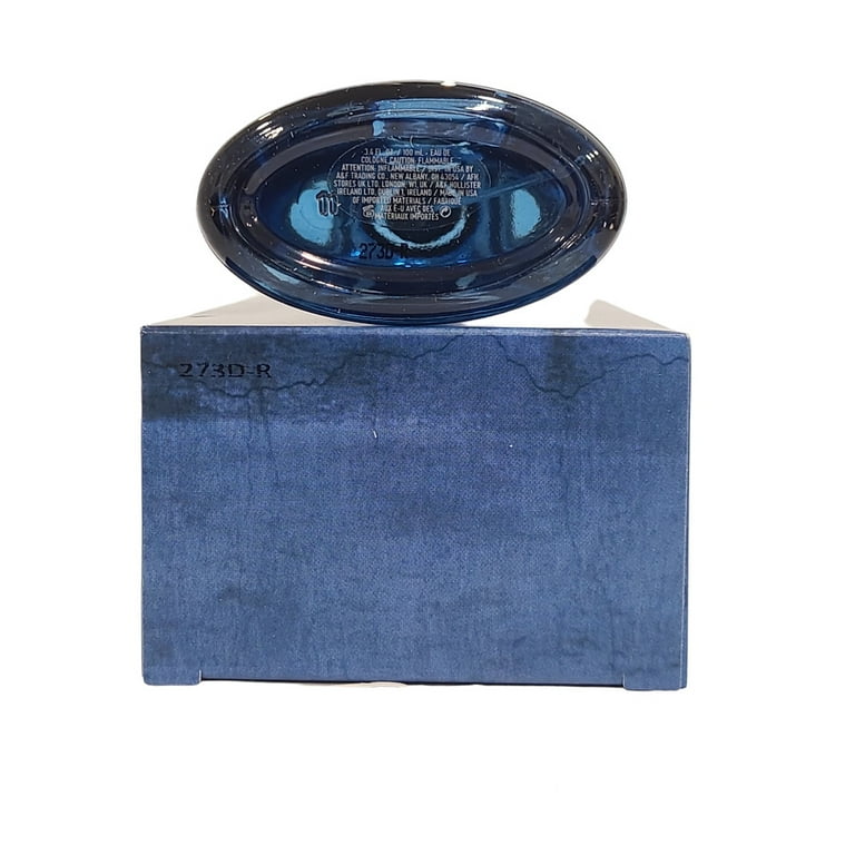Hollister Jake Blue by Hollister Eau De Cologne Spray 3.4 oz Hollister Jake Blue by Hollister Eau De Cologne Spray 3.4 oz