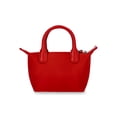 thumbnail image 3 of No Boundaries Women's Mini Tote Crossbody Bag, Red, 3 of 6