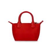 No Boundaries Womens Mini Tote Crossbody Bag, Red