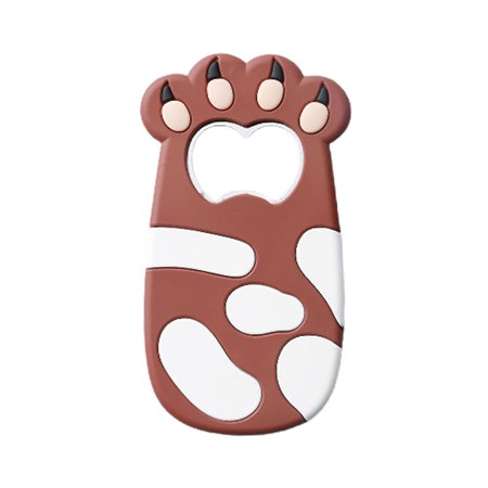 

LHMSGG Bottle Opener Labor-saving Cat Paw Design Magnetic Multi-use Bottle Can Opener for Dining Room