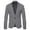 Black, variant on Toimothcn Men's Suit Jackets Casual Plaid Formal Blazer Warm Slim Fit One Buttons Lapel Long Sleeve Lightweight Handsome Business Suit Jacket Comfy Mens Dailywear