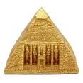 thumbnail image 2 of Ebros Golden Ancient Egyptian Gods Carved Pyramid Hinged Jewelry Box Figurine Decorative Trinket Box Statue, 2 of 6