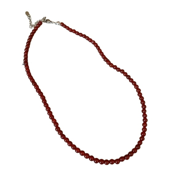 FENOHREFE Fashionable Round Bead Necklace Women Adjustable Necklace Party Wear Necklace Perfect for Parties and Everyday Wear