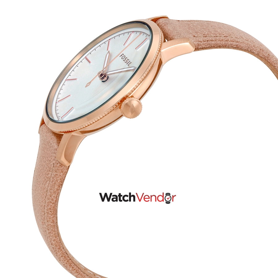 Fossil Women s Neely ES4185 Tan Leather Quartz Fashion Watch Walmart