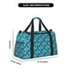 thumbnail image 3 of Fotbe Seahorse Bolsa de Viaje con Estampado, Bolsa de Fin de Semana para Mujer con Compartimento para Zapatos, Bolsa de Gimnasio con Bolsillo Húmedo, 3 of 7