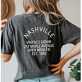 thumbnail image 5 of NASHVILLE VINTAGE DENIM Garment Dyed Graphic T-Shirt, 5 of 10