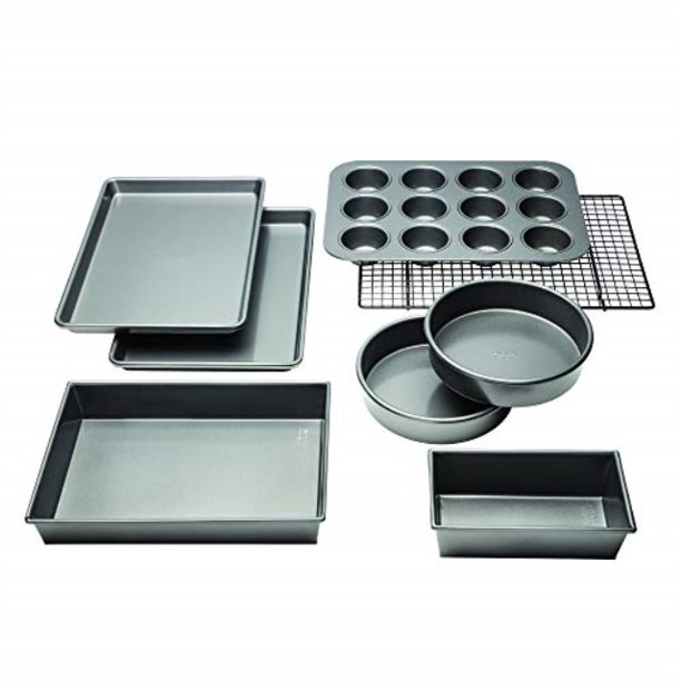 chicago metallic 5229030 professional nonstick 8piece bakeware set