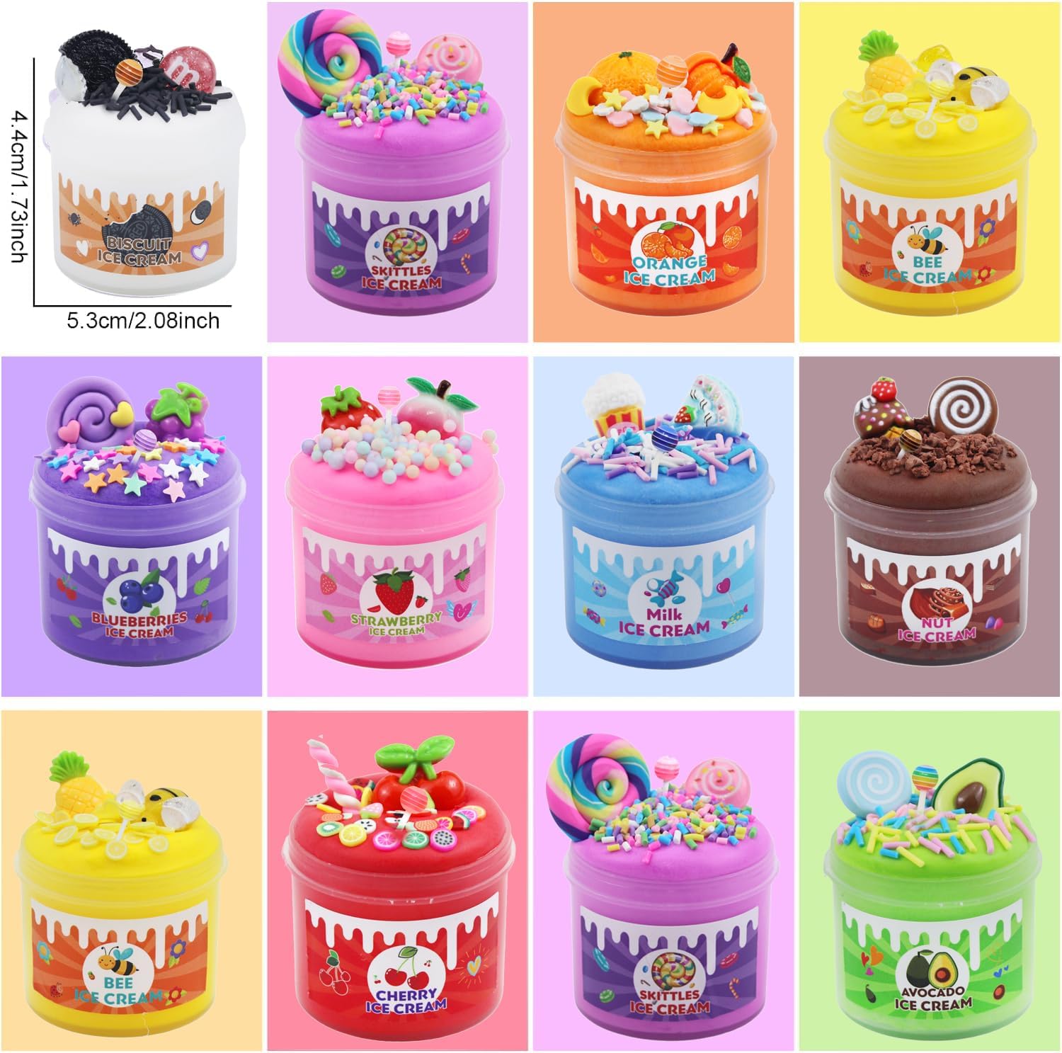 LTONLINE 10-Pack Butter Slime Kit photo 2