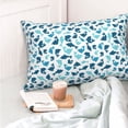 thumbnail image 4 of Fotbe Cute Shark Funda de Almohada Decorativa Estilo Occidental, Lujo en Algodón, Fundas para Almohadas King, Cojín Estampado para Decoración del Hogar-20"x30", 4 of 6