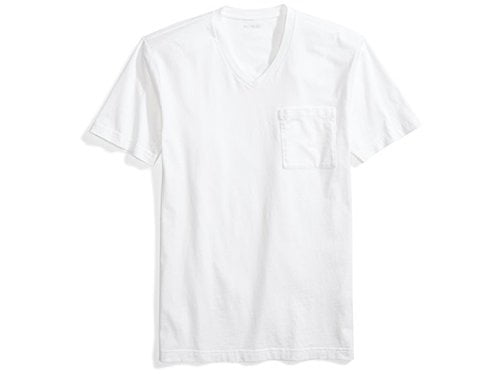 Goodthreads Mens Soft Cotton Short-Sleeve V-Neck Pocket T-Shirt 