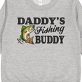 thumbnail image 3 of Inktastic Daddy's Fishing Buddy Toddler Sweatshirt, 3 of 4
