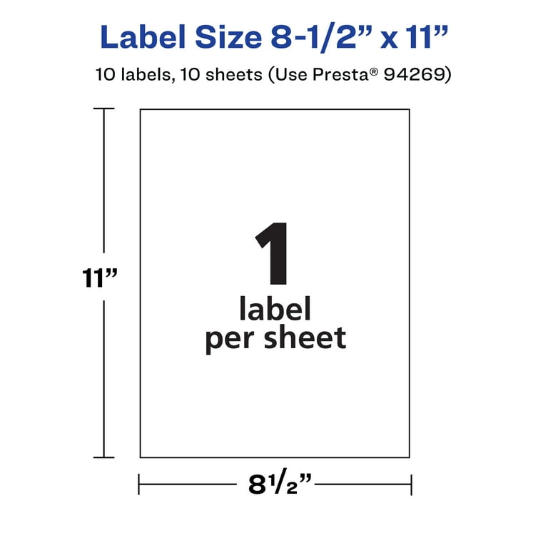 10X Clear Sticker Paper for Inkjet Printer Label Sheet Water Resistant No  Smudge