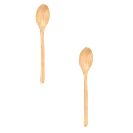 

Plastic Bowls Reusable Wooden Spoon Fork Kitchen Cooking Utensil Tools Soup Teaspoon Tableware