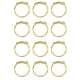 thumbnail image 1 of Napkin Rings Set of 12,Metal Serviette Ring, Gold Napkin Holder Rings, Christmas Napkin Rings for Table Decor, 1 of 5
