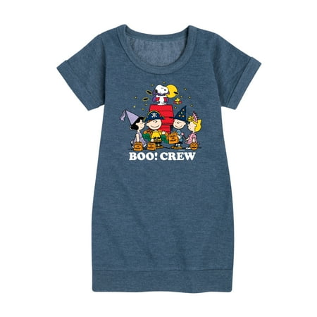 

Peanuts - Boo Crew - Toddler And Youth Girls Fleece Dress