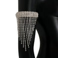 thumbnail image 4 of Brazalete de brazo,Brazalete con diamantes de imitación en la parte superior del brazo Cadena con borlas,Brazalete de brazo Brazalete Cadena de cuerpo Joyas Fernando Brazalete de brazo, 4 of 7