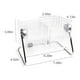 thumbnail image 3 of Organizador de mando a distancia con 6 estuches - Soporte de plástico transparente para mandos a distancia, bolígrafos y accesorios de escritorio, 3 of 8