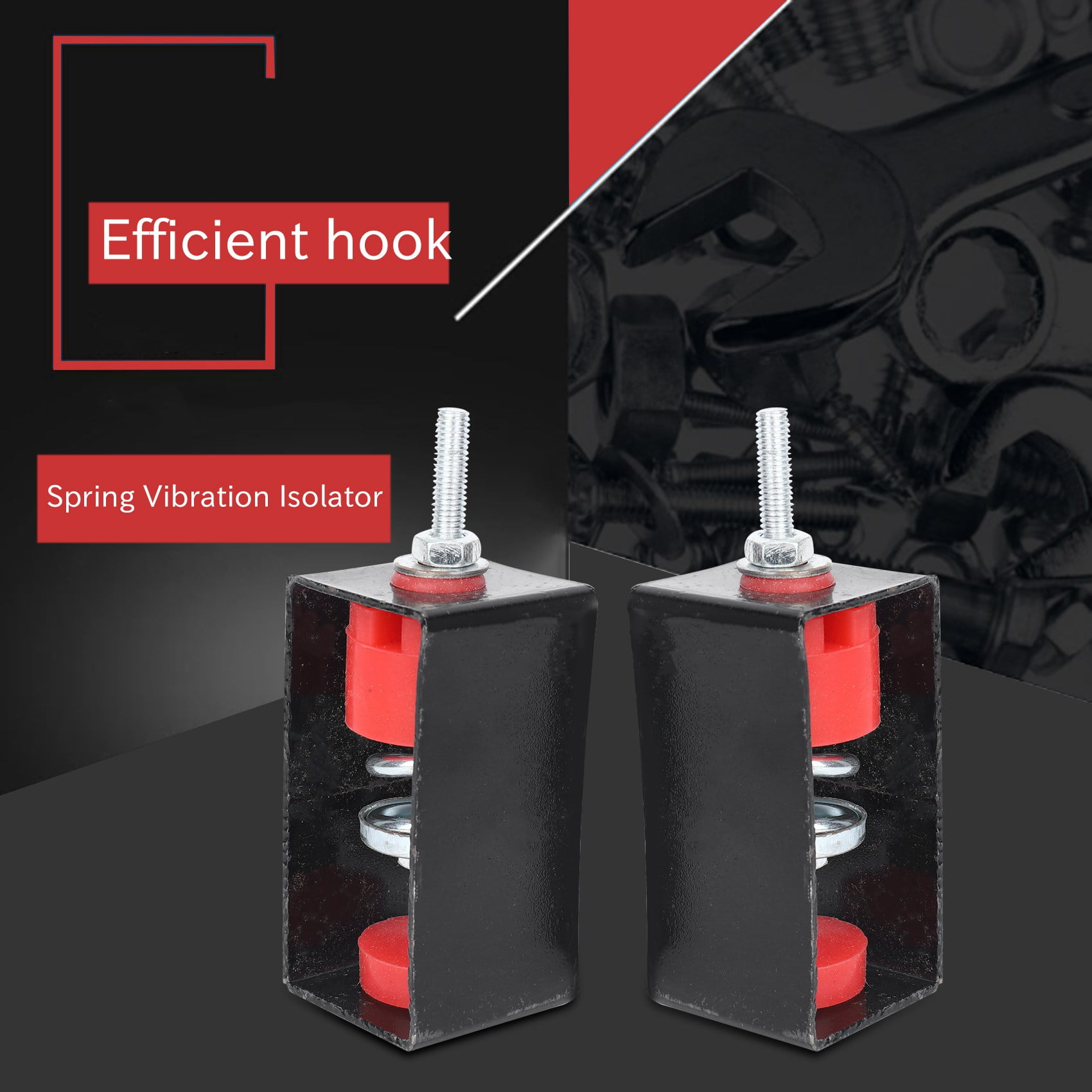 Elastomeric Hanger Spring Vibration Isolator Anti Vibration Ceiling