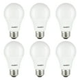 thumbnail image 5 of Sunlite LED A19 Light Bulbs, 14 Watts (100W Equivalent), Medium Base (E26), Non-Dimmable, Frost, UL Listed, 5000K Daylight, 6-Pack, 5 of 7