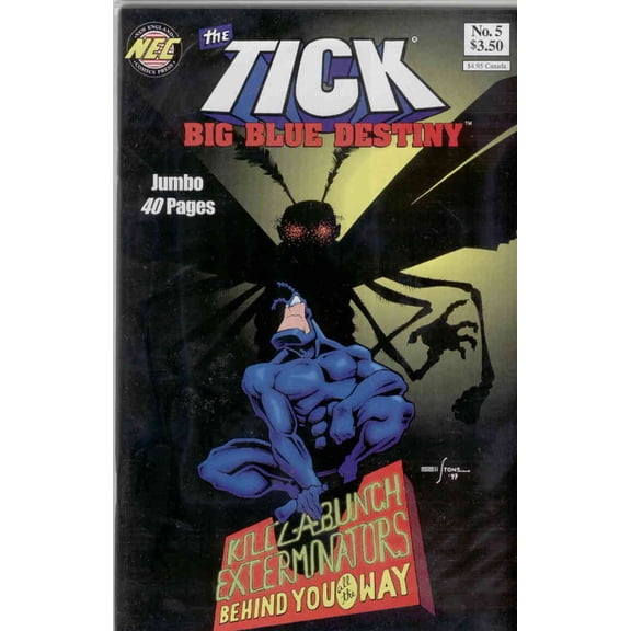 Tick Big Blue Destiny, The #5 VF ; NEC Comic Book