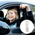 thumbnail image 3 of Miangastore 4pcs Adorable House Keychain Home Key Chains Bag Keys Hanging Pendants, 3 of 8