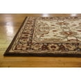 thumbnail image 4 of Unique Loom Voyage Collection Area Rug - Springfield (4' 1" Square Cream/Brown), 4 of 7