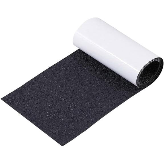 1 Roll Self Adhesive Sole Protector 100cm Black Sole Guard Protectors Transparent Silicone Shoes Bottom Shoe Sole Pad for High Heel