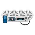 thumbnail image 1 of BOSS Audio Marine Haut-Parleurs 180 Watts 4 Pack 6.5 Pouces, Récepteur AM/FM, et Antenne, 1 of 7