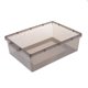 thumbnail image 4 of Anfibios Incubación de serpientes Alimentación Caja de cría Caja de cisterna - Grey_33x24x10cm Salvador Terrario de cría de reptiles, 4 of 10
