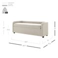 thumbnail image 3 of New Pacific Direct Wendy 17.5" Fabric Storage Bench in Meridian Cream, 3 of 12