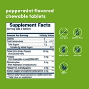 American Health Chewable Papaya Enzyme with Chloropyll Tablets 600 ea